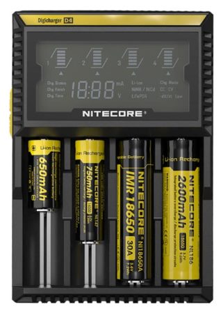 Фото зарядки Nitecore Digicharger D4