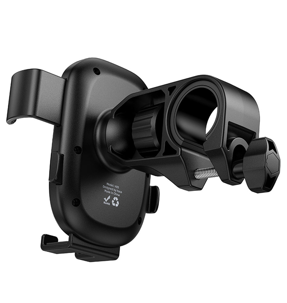 держатель на руль велосипеда или мотоцикла Hoco H85 Knight motorcycle bicycle universal holder black