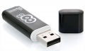 флешка USB SmartBuy Glossy series 8Gb black