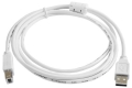 кабель для принтера ATcom USB (Am-&gt;Bm, феррит) 0.8 m white