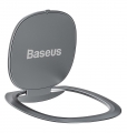 попсокет на телефон Baseus Invisible phone ring holder silver