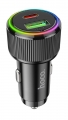 зарядка для телефона в машину с Power Delivery Hoco NZ14A Guerrero PD20W+QC3.0 car charger black