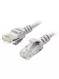 патч-корд ATcom UTP, 5 m, литой, RJ45, Cat.5e серый
