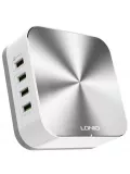 универсальное USB зарядное устройство LDNIO A8101 8USB silver white