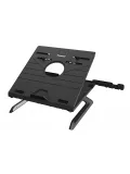 подставка для ноутбука и смартфона Tronsmart D07 Foldable Laptop Stand with Phone Holders black