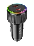 автомобильное зарядное устройство Hoco NZ14B Guerrero PD50W(2C) car charger black