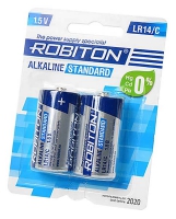 батарейки (2 шт.) Robiton STANDARD LR14/C-BL2