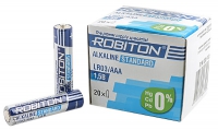 мизинчиковые батарейки (20 шт.) Robiton STANDARD LR03/AAA-BULK20