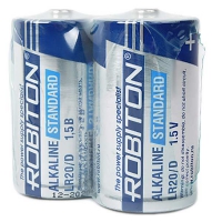 батарейки (2 шт.) Robiton STANDARD LR20/D-SR2