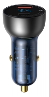 автомобильное зарядное устройство 65 Вт Baseus Particular Digital Display QC+PPS Dual Quick Charger Car Charger автомобильное зарядное устройство 65 Вт Baseus Particular Digital Display QC+PPS Dual Quick Charger Car Charger