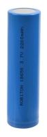 литиевый аккумулятор 3.7V Robiton 18650 Li-Ion 2200 mAh  без защиты