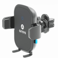 автомобильный держатель с беспроводной зарядкой Arroys Vent-W2 Auto 15W