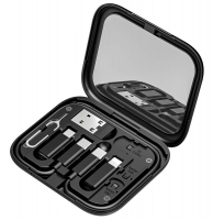 кабель передачи данных Hoco U114 Treasure box storage charging data cable set