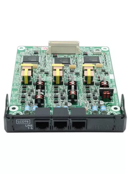 плата аналоговых внешних линий (LCOT6) Panasonic KX-NS5180X