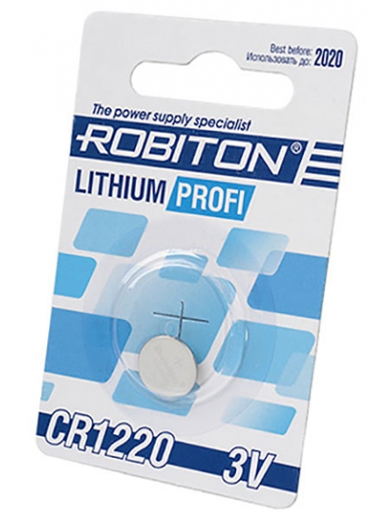 батарейка Robiton CR1220 PROFI-1BL