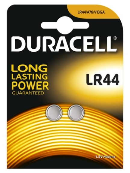 батарейки (2 шт.) Duracell LR44-2BL