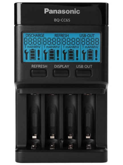 зарядное устройство Panasonic Eneloop BQ-CC65E Professional Charger