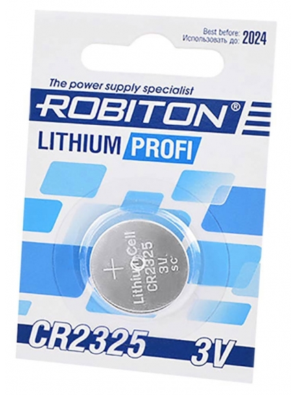батарейка Robiton CR2325 PROFI-1BL
