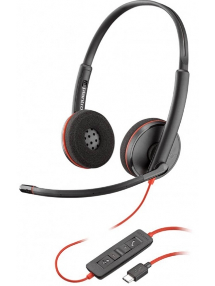 Наушники USB type C Plantronics BlackWire C3220-C (PL-C3220-C)