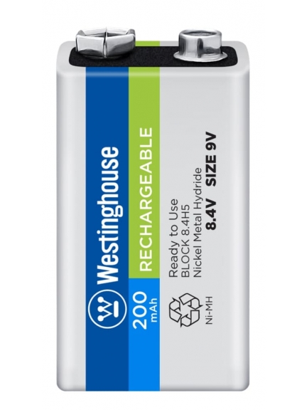 аккумулятор 9В Westinghouse 200 mAh 6F22/Крона-BP1