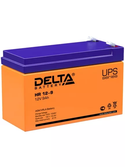 аккумулятор для UPS Delta HR 12-9
