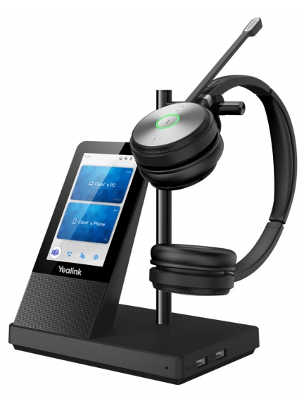 Профессиональная беспроводная DECT гарнитура Yealink WH66 Dual UC