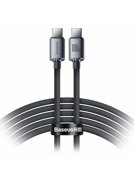 кабель передачи данных Baseus Crystal Shine Series Fast Charg Cable Type-C to Type-C 100W 2m