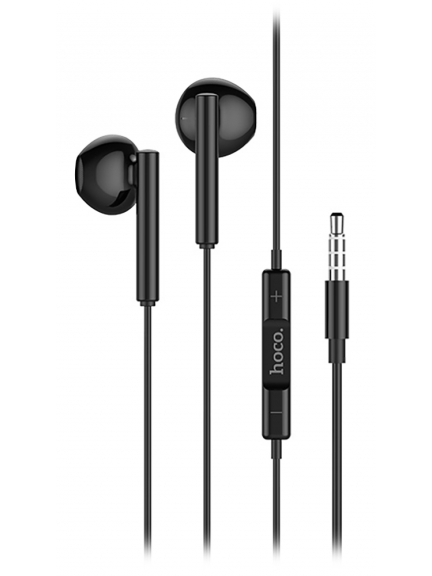 наушники с микрофоном для смартфона Hoco M64 Melodious wire control earphones with mic
