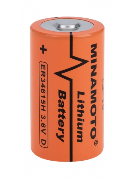 литиевая промышленная батарейка Minamoto ER 34615H (D)
