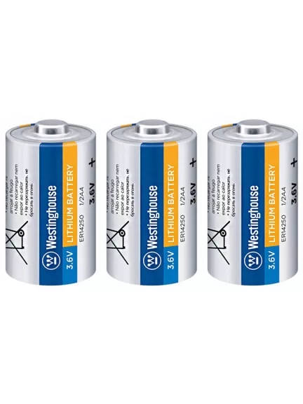 батарейки Westinghouse ER 14250 (1/2AA) 3шт.