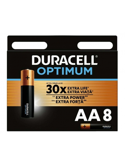 батарейки (8 шт.) Duracell LR6/AA OPTIMUM-8BL