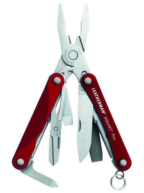 мультитул Leatherman Squirt PS4 red