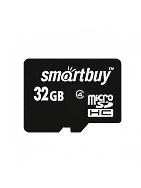 карта памяти SmartBuy 32Gb microSDHC Class 4 без адаптера 