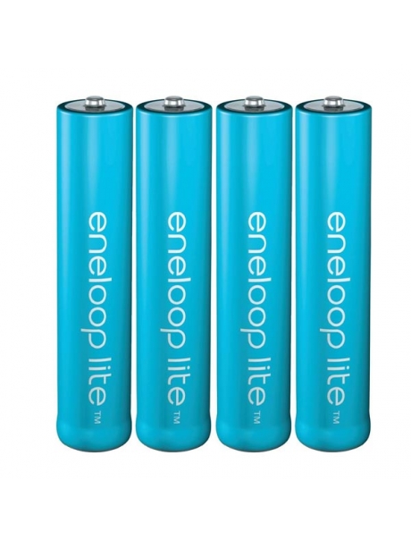 аккумуляторы (4 шт.) Panasonic 550 mAh R03/AAA Eneloop Lite BK-4LCCE/4BE-4BL 