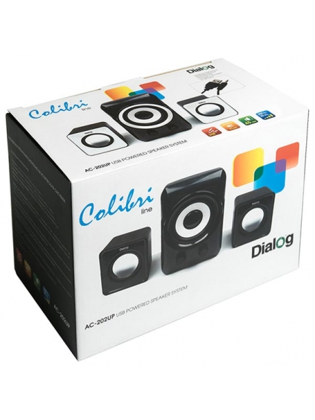 колонки Dialog Colibri AC-202UP black