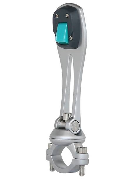 держатель для телефона на мотоцикл X-Guard Zinc Alloys Handlebar Mount + matt silver