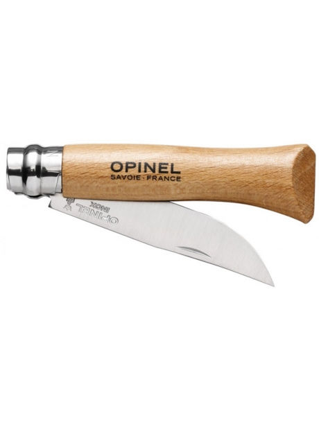 складной нож Opinel №10 Stainless Steel бук