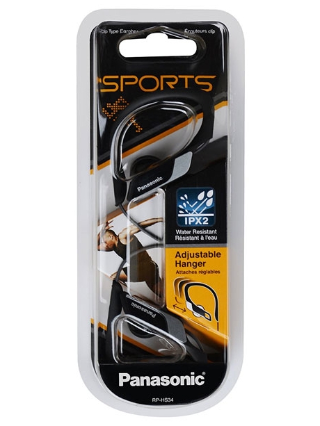 наушники для спорта Panasonic RP-HS34E black