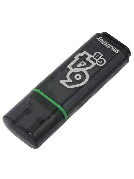 флешка USB 3.0 SmartBuy Glossy series 3.0  64Gb dark grey