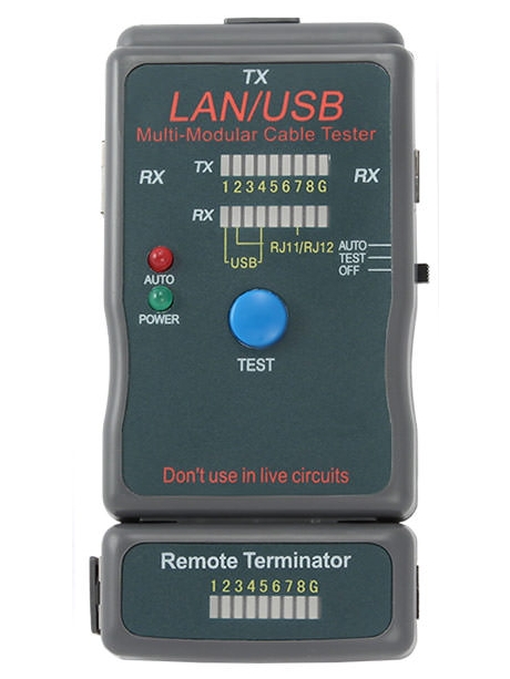 тестер кабельный Cablexpert NCT-2 