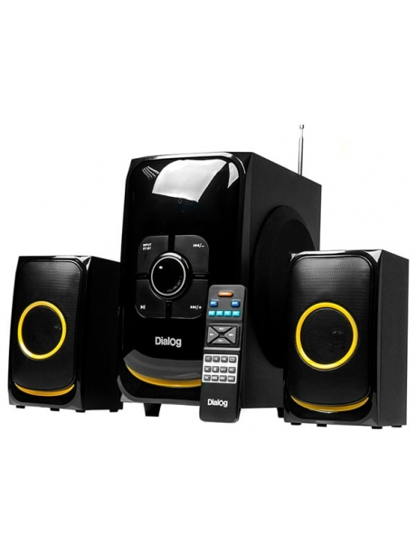 колонки для компьютера с сабвуфером Dialog Progressive AP-208 black