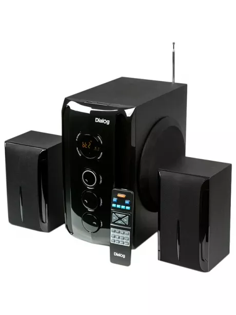 колонки для компьютера с сабвуфером Dialog Progressive AP-209 black