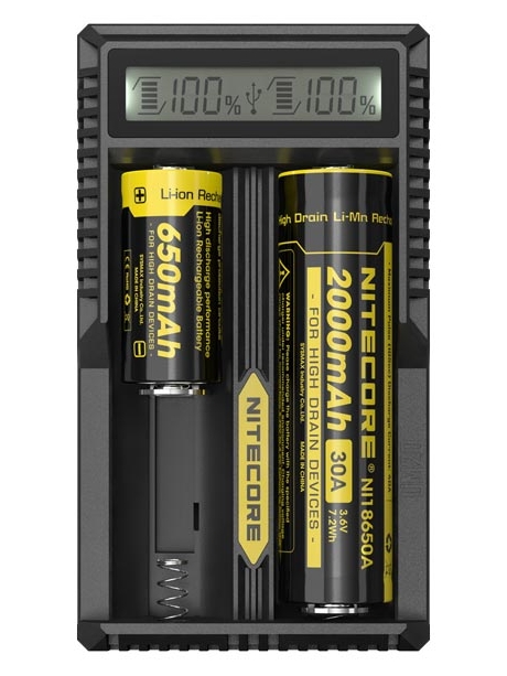 двухканальное зарядное устройство NiteCore UM20 
