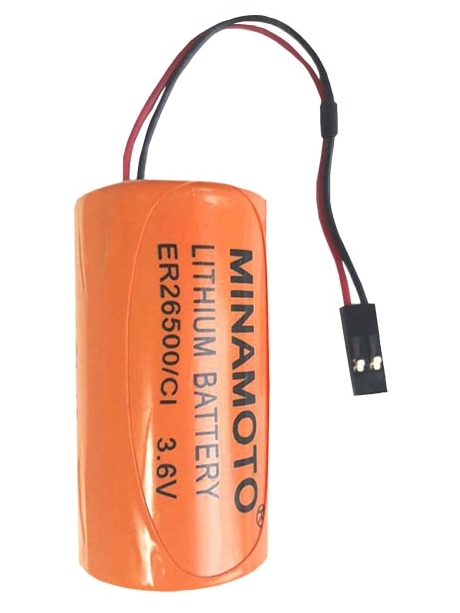 батарейка с коннектором Dupont 2,54 (BLS-2) Minamoto ER 26500/C1(C) 