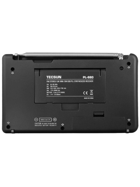 всеволновый цифровой радиоприемник Tecsun PL-880 (export version) black
