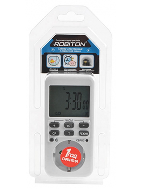 таймер электронный Robiton EL-04 белый