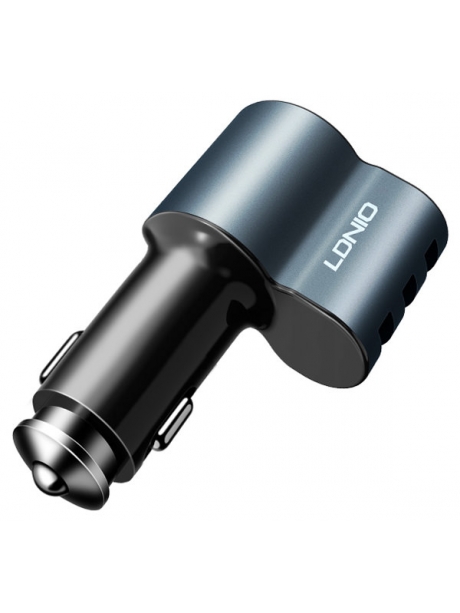 автомобильное зарядное устройство LDNIO АЗУ CM11 3USB*5,1A + micro USB cable black