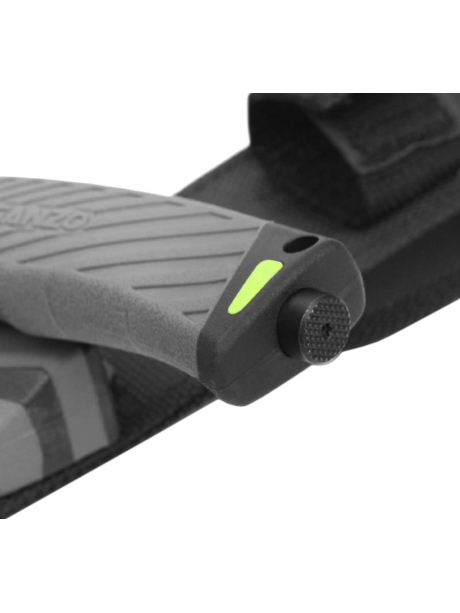 туристический нож с огнивом и точилкой Ganzo G803 grey