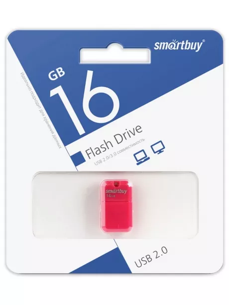 флешка USB SmartBuy ART 16GB pink