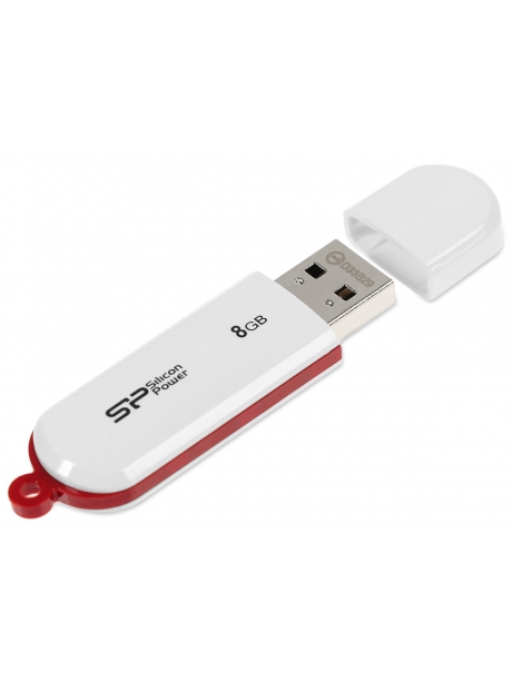 USB-накопитель Silicon Power Luxmini 320 8Gb white